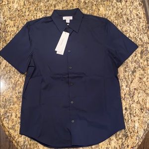 Men’s Calvin Klein Short Sleeve Button Shirt